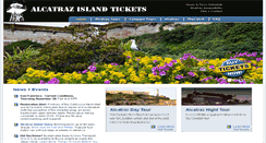 Desktop Screenshot of alcatrazislandtickets.com